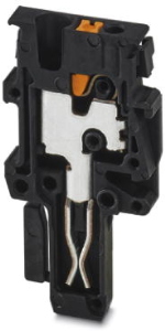 Plug, push-in connection, 0.14-1.5 mm², 1 pole, 17.5 A, 6 kV, gray, 3212694