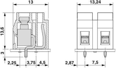 1709231 Phoenix Contact PCB Terminal Blocks Image 2