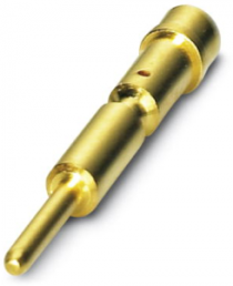 Pin contact, 0.14-0.5 mm², AWG 26-20, crimp connection, gold-plated, 1409121