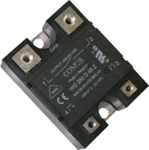 Solid state relay, 3-32 VDC, zero voltage switching, 24-280 VAC, 45 A, THT, 5720 5383 103