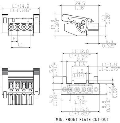 1087280000 Weidmüller PCB Connection Systems Image 3