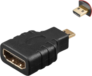 HDMI adapter F to HDMI Micro D plug