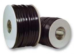 PVC modular flat cable, 4x0.12 mm², black