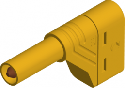 4 mm plug, screw connection, 0.5-1.5 mm², CAT III, yellow, LAS S W GE