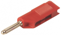 4 mm plug, screw connection, 2.5 mm², CAT O, red, BSB 20 K RT