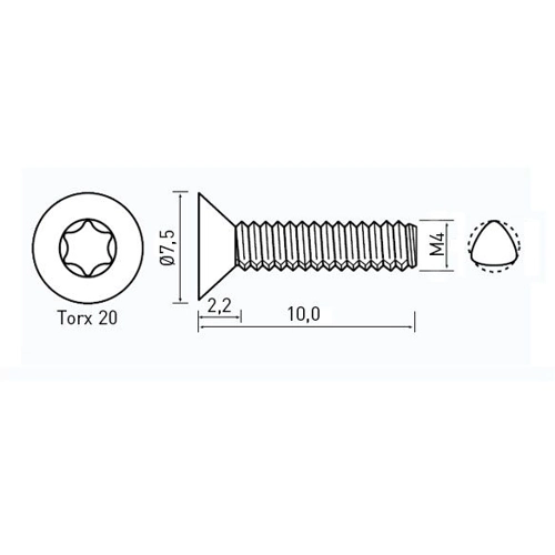 001.36.441 Ettinger Screws, Threaded Rods Image 2