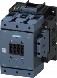 Power contactor, 3 pole, 115 A, 2 Form A (N/O) + 2 Form B (N/C), coil 110 VDC, screw connection, 3RT1054-1XF46-0LA2