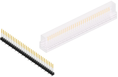 SL10SMD10432SSM Fischer Elektronik PCB Connection Systems