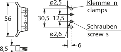 3003.4001 Mentor PCB Fasteners Image 2