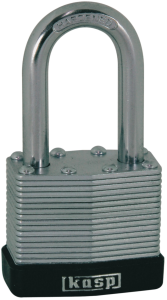 Padlock, level 6, shackle (H) 38 mm, steel, (B) 40 mm, K13040L40D