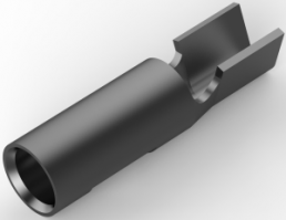 Round plug, Ø 2.36 mm, L 11.05 mm, uninsulated, straight, 0.3-0.9 mm², AWG 22-18, 350015-2