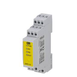 Safety relays, 3 Form A (N/O) + 1 Form B (N/C) direct or 4 Form A (N/O) or 2 Form A (N/O) + 2 Form A (N/O) (0.1s to 30s), 24 VDC, 45336