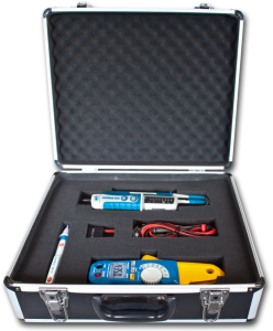 Measuring device kit P 8101, 80 A(DC), 80 A(AC), 600 VDC, 600 VAC, 5 nF to 500 µF