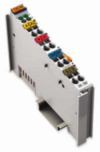 Output terminal for 750 series, Outputs: 2, (W x H x D) 12 x 100 x 69.8 mm, 750-552/025-000