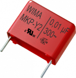 MKP film capacitor, 1.5 nF, ±10 %, 300 V (AC), PP, 10 mm, MKY22W11503D00KSSD