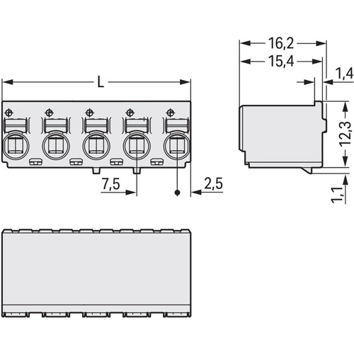 2092-3122/000-9501 WAGO PCB Connection Systems Image 2