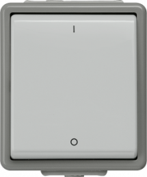 DELTA fläche IP44 surface-m. OFF switch with I/O symbols, 3-pole