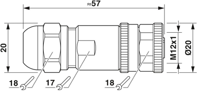 1511860 Phoenix Contact Sensor-Actuator Connectors Image 2