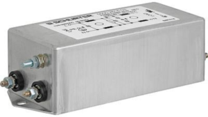 AC filter, 50 to 60 Hz, 16 A, 250 VAC, 2.8 mH, faston plug 6.3 mm, 5500.2615.01