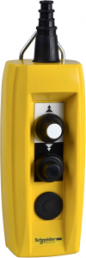 Pendant pushbutton, 2 pushbutton, 1 emergency stop/emergency off button, groping, XACB2291
