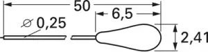 B57867S0202F140 TDK (EPCOS) NTC Thermistors
