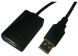 USB-2.0 repeater cable, USB-A male, USB A-female, 5 m