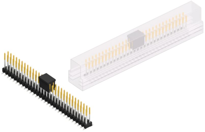 SL11SMD10460SBSM Fischer Elektronik PCB Connection Systems