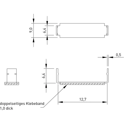 072.58.826 Ettinger Cable Holders Image 2