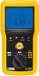 C.A 6522 Chauvin Arnoux VDE testers, Installation testers, Insulation testers