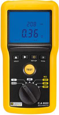 C.A 6522 Chauvin Arnoux VDE testers, Installation testers, Insulation testers Image 1