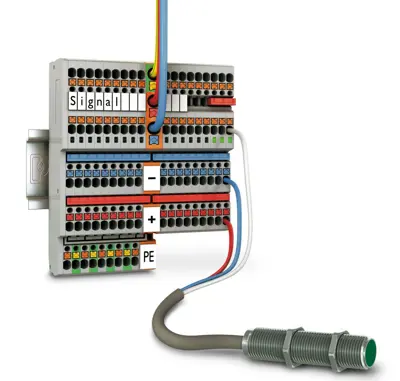 3244465 Phoenix Contact Transfer Modules for Mounting Rail Image 2