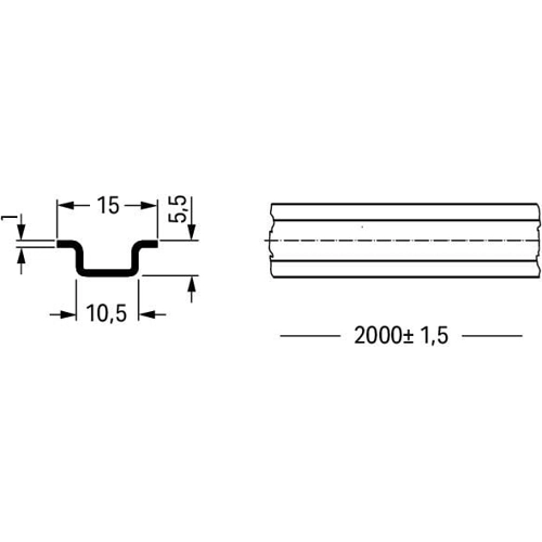210-295 WAGO DIN Rails Image 2