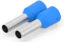 Insulated Wire end ferrule, 2.5 mm², 14.5 mm/8 mm long, DIN 46228/4, blue, 1241004-1