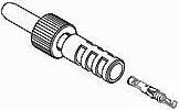 Other round connector, 861610-5