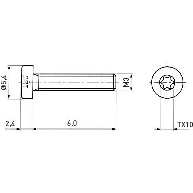 001.63.322 Ettinger Screws, Threaded Rods Image 2
