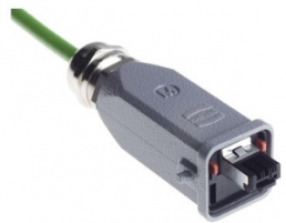 Plug, RJ45, 4 pole, Cat 5, IDC connection, cable assembly, 09451151110