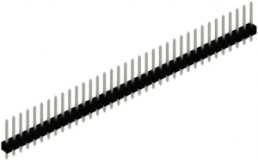 Pin header, 36 pole, pitch 2.54 mm, straight, black, 10048379