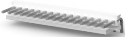 Pin header, 16 pole, pitch 3.96 mm, angled, natural, 1-640387-6
