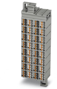 Shunting honeycomb, push-in connection, 0.14-2.5 mm², 32 pole, 17.5 A, 6 kV, gray, 3270311