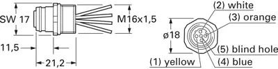934450021 Lumberg Automation Sensor-Actuator Connectors Image 2