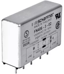 FN406-1-02 Schaffner Interference suppression filter