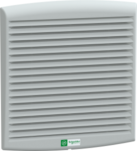 ClimaSys forced vent. IP54, 165m3/h, 24V DC, with outlet grille and filter G2
