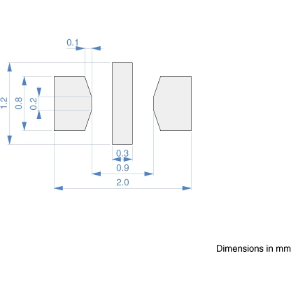 MEM1608P75R0T001 TDK Interference suppression filter Image 3