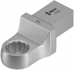 Insert ring wrench, 13 mm, 122 mm, 137 g, chromium-vanadium steel, 05078690001