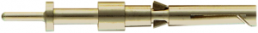 Receptacle, crimp connection, gold-plated, 09150006295
