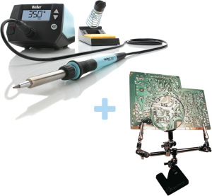 1-Channel soldering station kit, WE Series, Weller WE 1010 + 51199, 70 W, 230 V