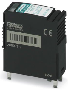 Surge protection plug, 600 mA, 12 VDC, 2800784