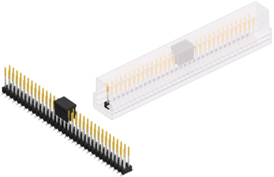 SL11SMD10466SBSM Fischer Elektronik PCB Connection Systems