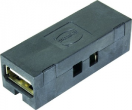 Connector, USB socket type A 2.0 to USB socket type A 2.0, 09455451901
