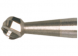 Ball-head milling bit, HM 104 021, 2.1 mm diameter